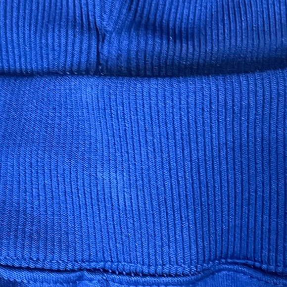 Nike Athletic Pants Size Small Blue With Green Piping Pockets Polyester 28X32 - Picture 8 of 9